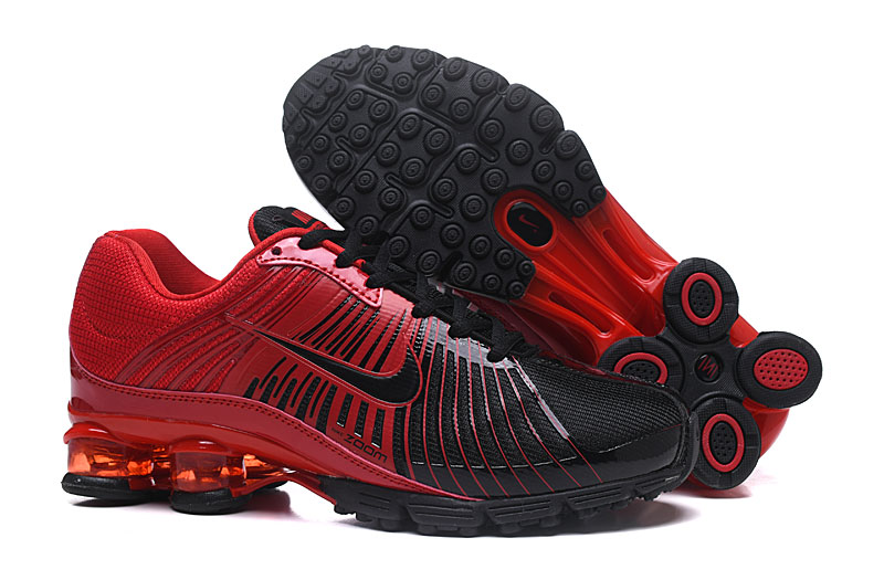 2018 Nike AIR Shox Black Red Shoes - Click Image to Close